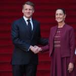Recibe Presidenta Claudia Sheinbaum a su homólogo de Francia, Emmanuel Macron en Palacio Nacional