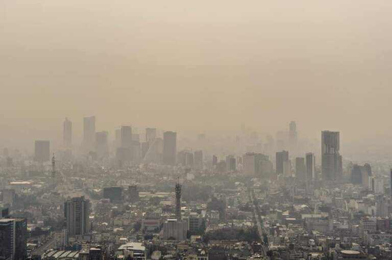 Reportan mala calidad del aire en CDMX y Edomex hoy 25 de diciembre