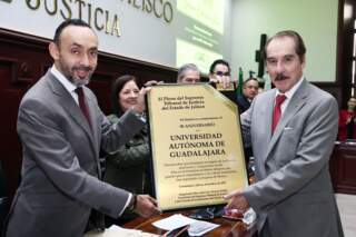 Supremo Tribunal de Justicia de Jalisco reconoce 90 años de legado de la UAG