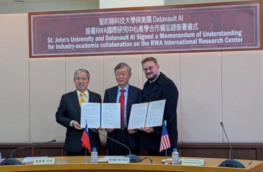 Datavault AI apoyará un Centro de Investigación en Taiwán sobre digitalización de activos del mundo real
