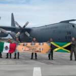 Defensa traslada 38.8 toneladas de ayuda humanitaria a Jamaica