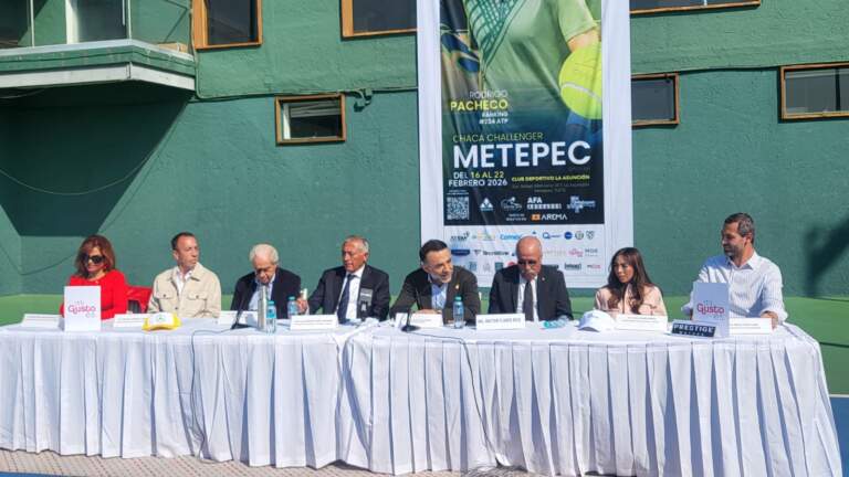 Rodrigo Pacheco encabeza el Chaca Challenger, nuevo referente del tenis en el Estado de México