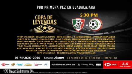 ¡Las sorpresas no paran en la Copa de Leyendas!